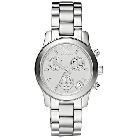 michael kors damen armbanduhr mk5428|Michael Kors Small Runway Silver Dial Stainless Steel .